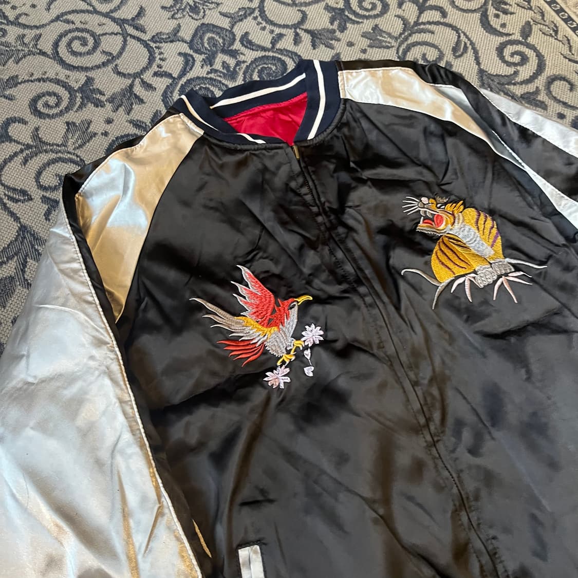 L 빈티지 리버서블 스카쟌/W2444 상품이미지2