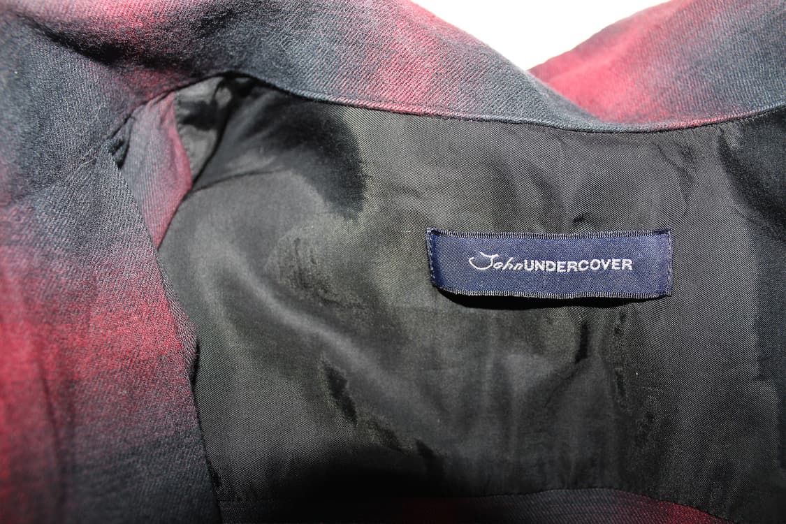 존 언더커버 타탄체크 셔츠 상품이미지7