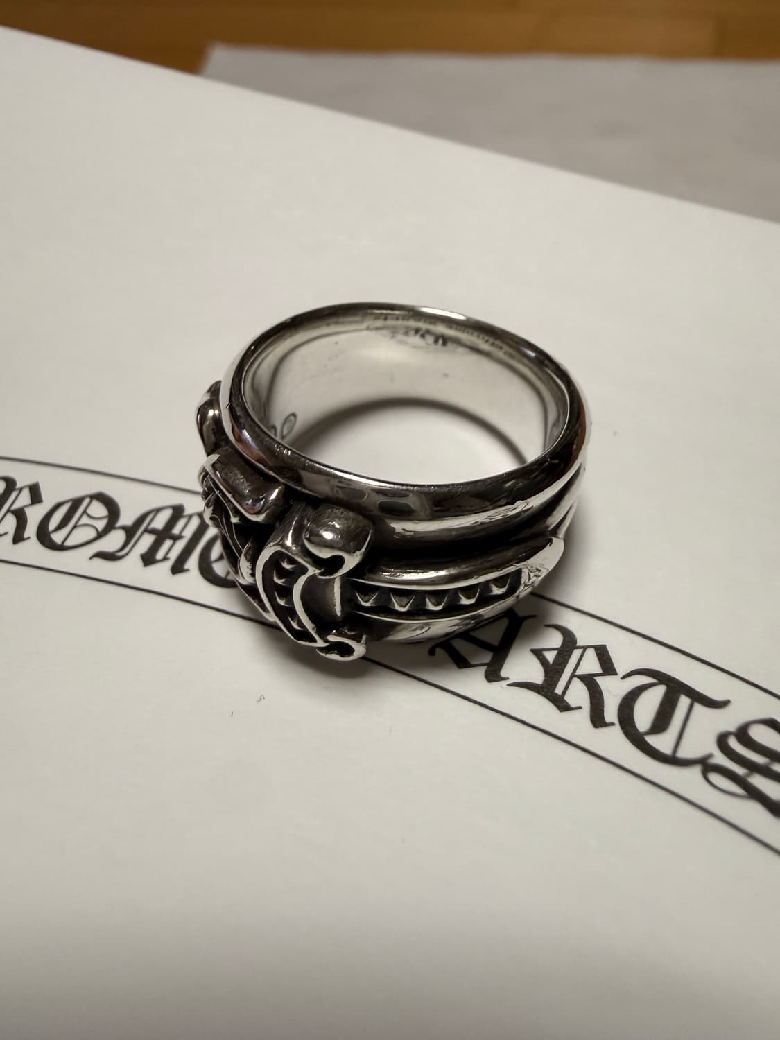 크롬하츠 대거 링 us8 매장판 상품이미지5