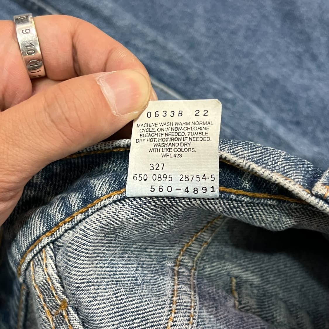  USA 리바이스 560 데님팬츠 y13638 상품이미지8
