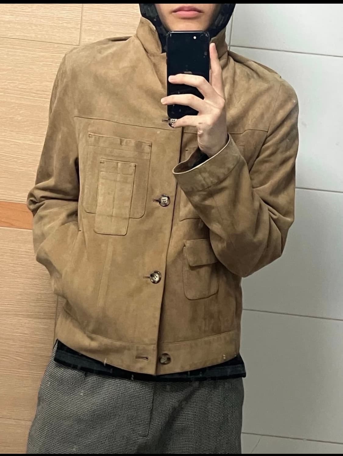 프라다 스웨이드 자켓 상품이미지7