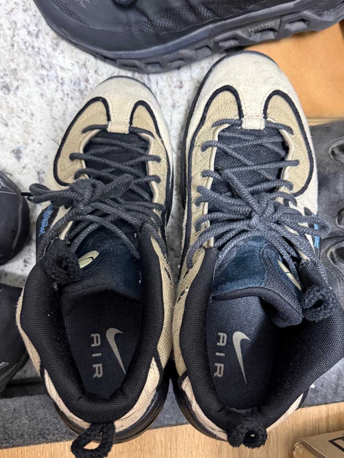 나이키x스투시 에어페니2 라탄 앤 라임스톤 상품이미지6