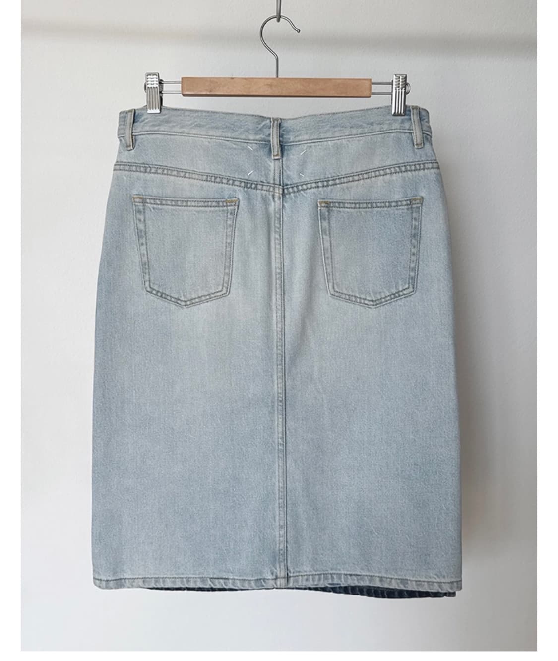 마르지엘라 데님 레이어드 스커트 상품이미지3