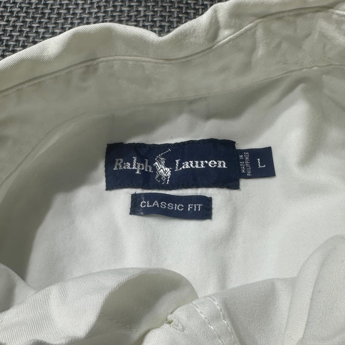 폴로 랄프로렌 셔츠 화이트 상품이미지5
