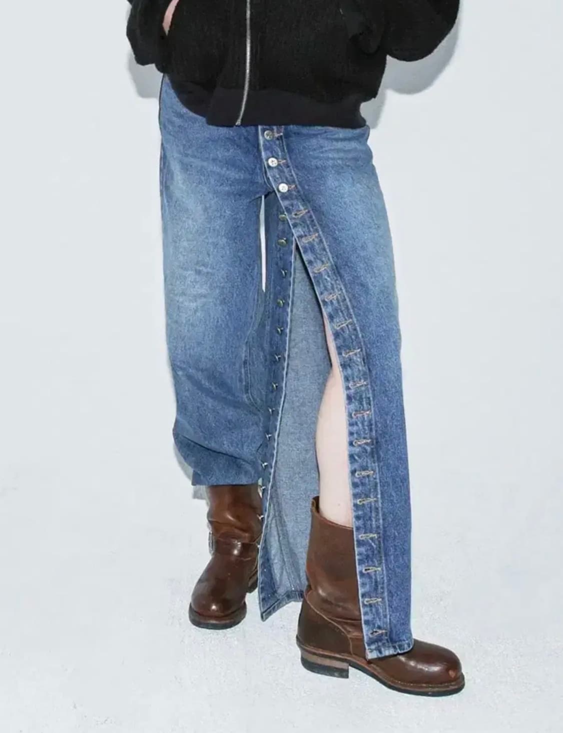 폴리수엠 데님팬츠 (새상품) 상품이미지2