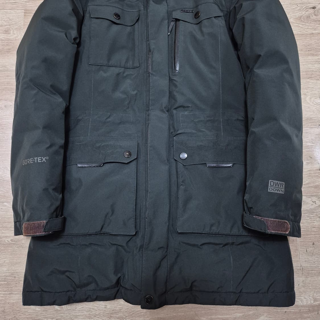 트랙스타 덕다운 퍼후드 고어텍스 롱패딩 S(90) 상품이미지3