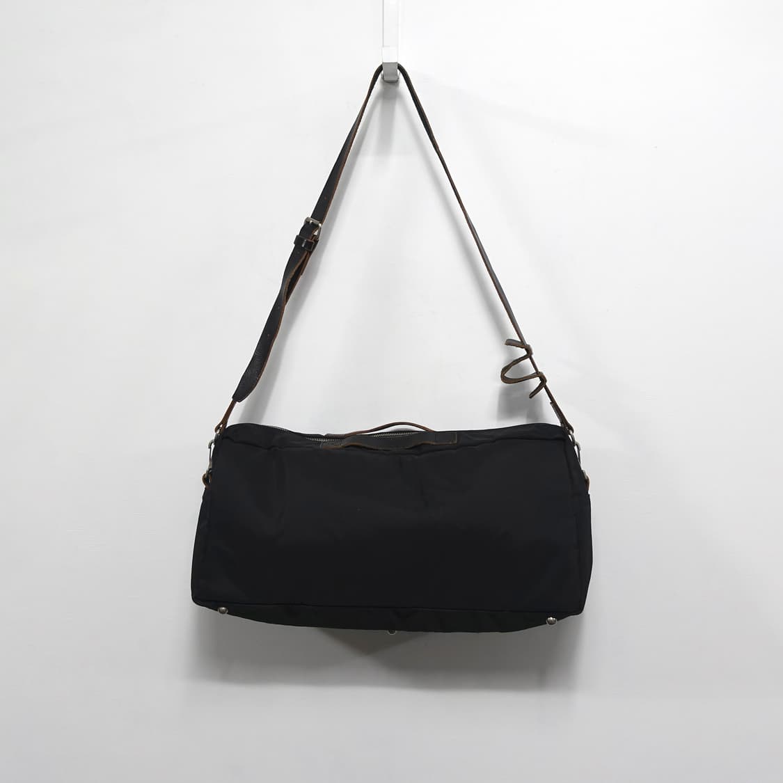 COMMEDESGARCONS 꼼데가르송 클래식 나일론 레더 크로스백 상품이미지3