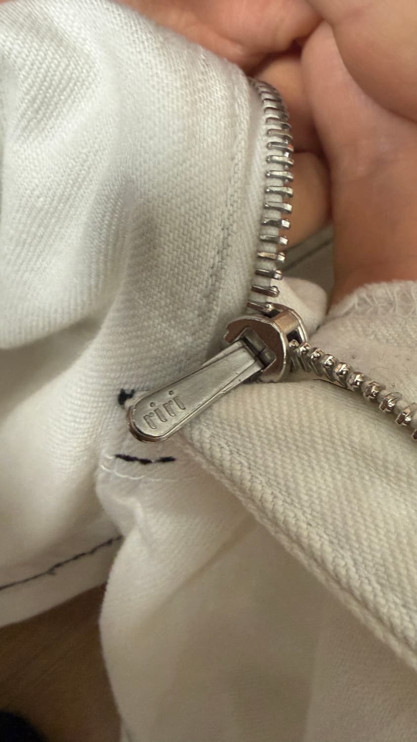 넘버나인 패치 진 화이트 상품이미지3