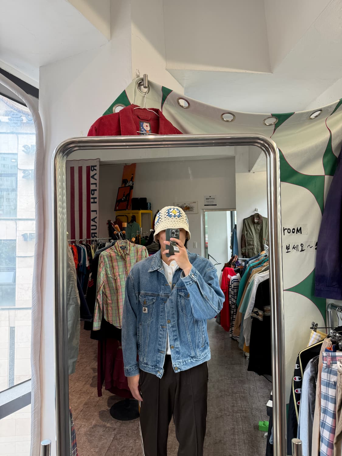  칼하트 80년대 오리지널 Denim jacket XL  상품이미지8