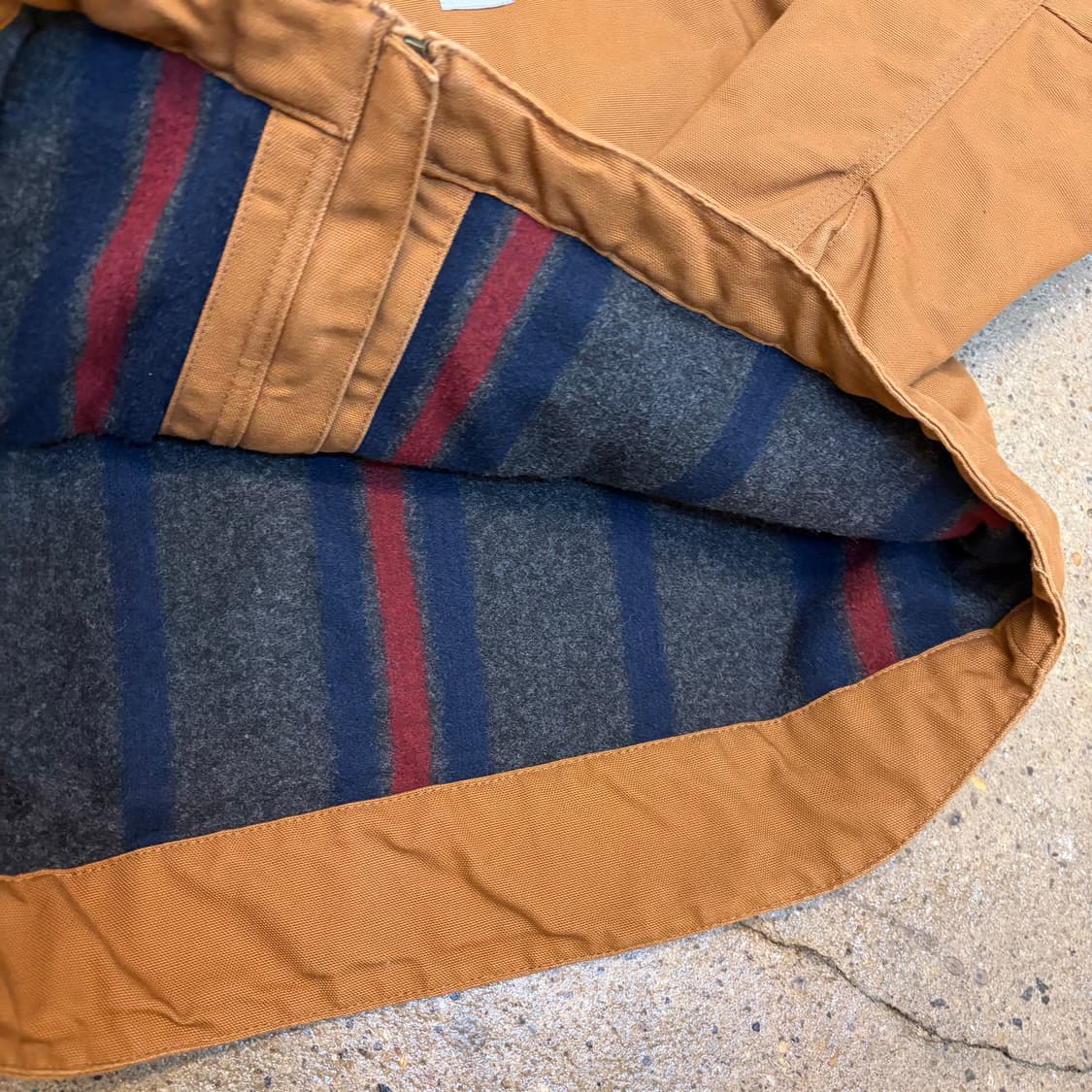 새상품급 10s USA 빈티지 칼하트 디트로이트 자켓 덕액티브 자켓 상품이미지8