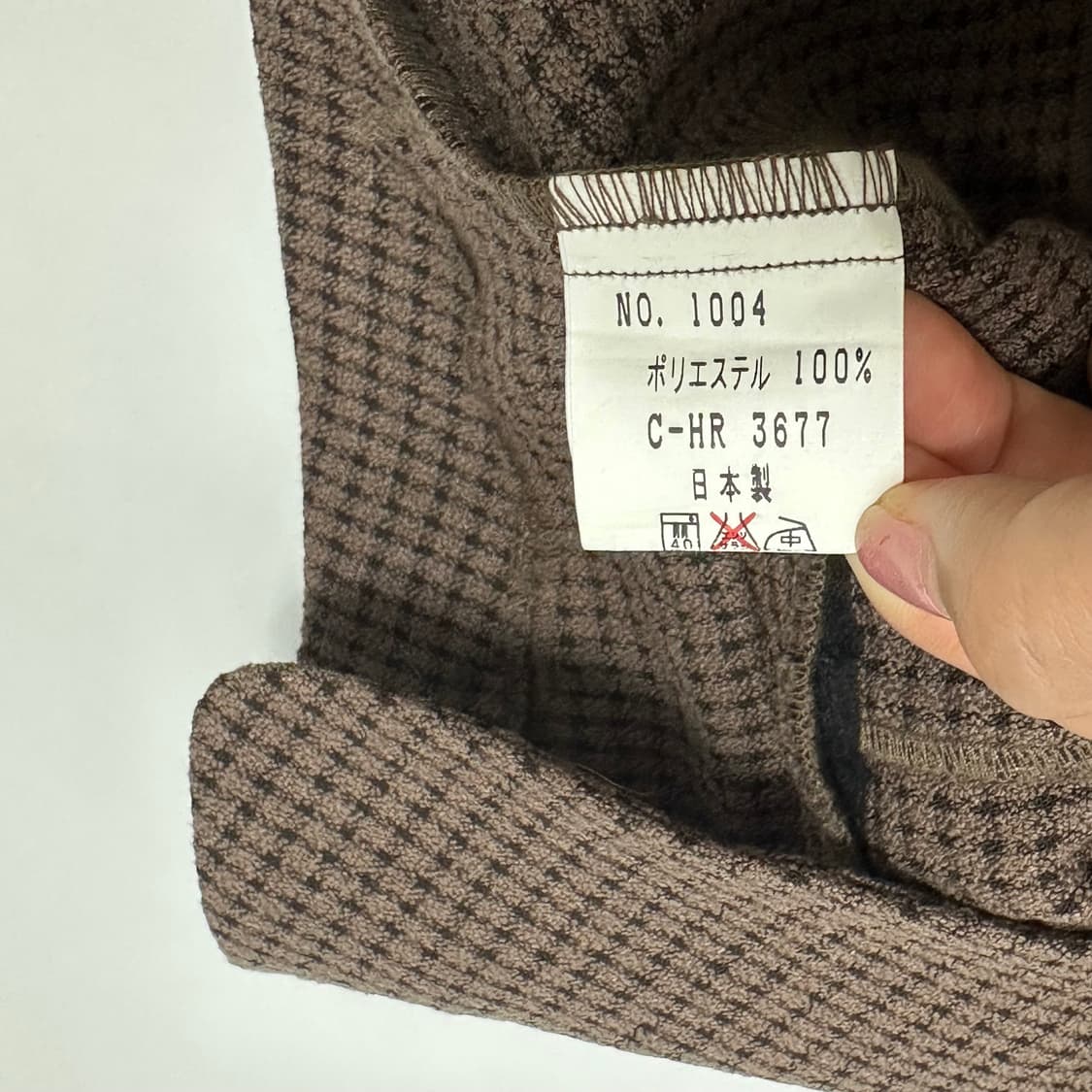 Japanese vintage 체크 베스트 조끼 상품이미지5