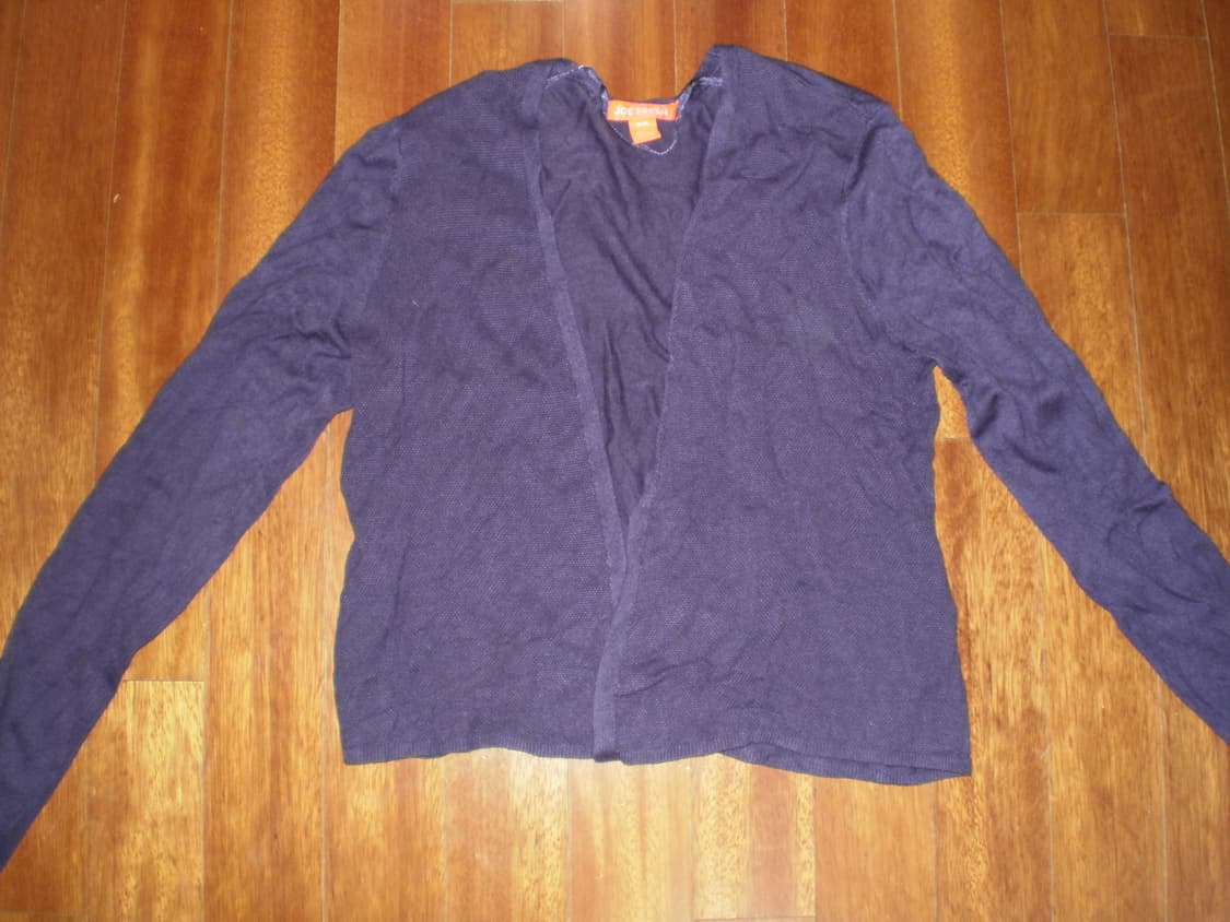 보라색 가디건 상품이미지1