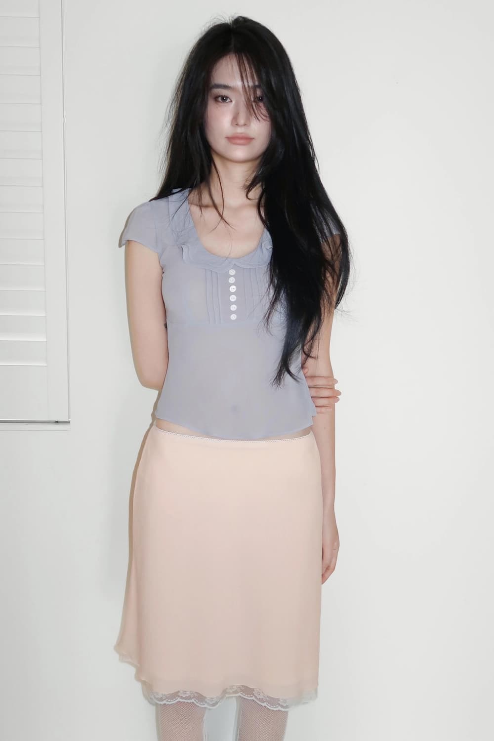 리리우 흐프이 이알로이지 그레이시 블라우스 상품이미지1