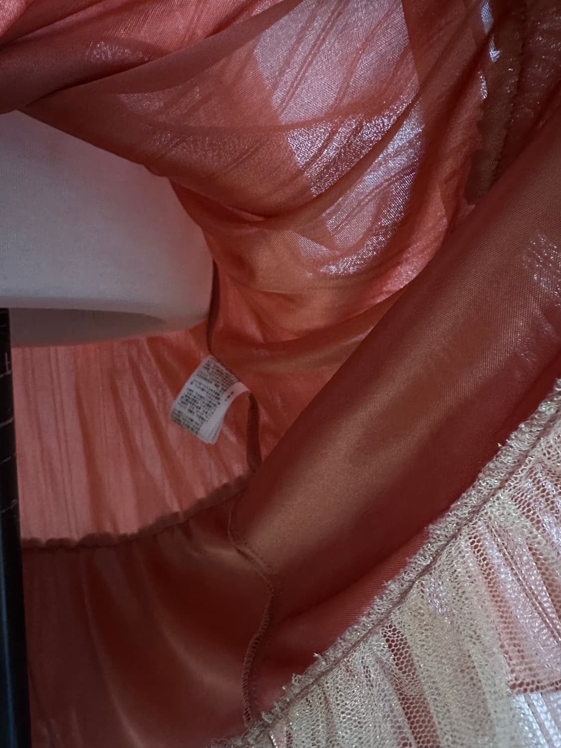 일본빈티지 Axes Femme엑시즈팜진주비즈 홀터넥 쉬폰블라우스 원피스 상품이미지8