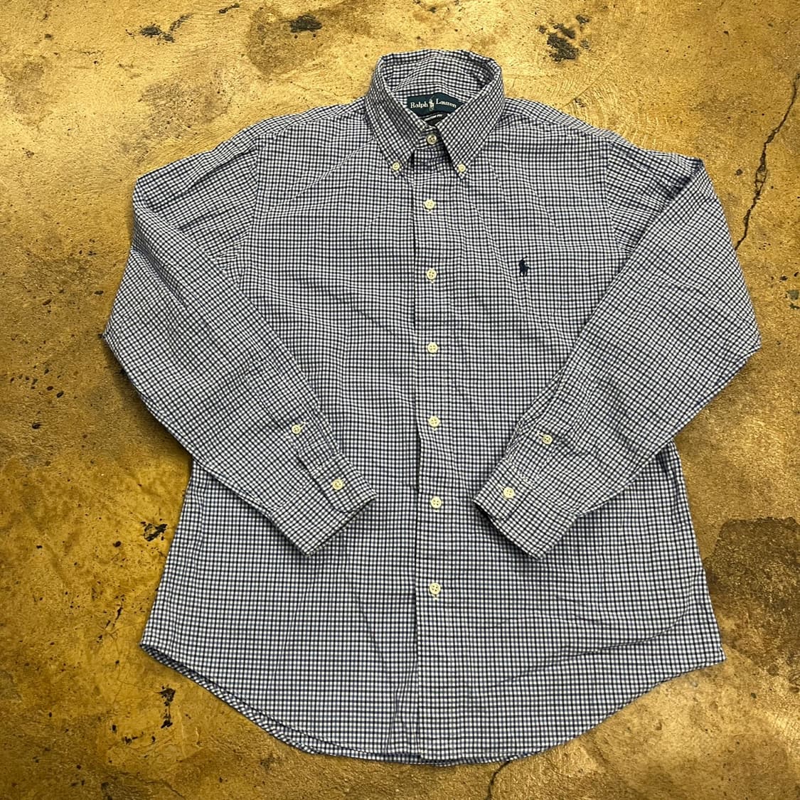 [정품/L] 폴로 랄프로렌 깅엄체크 긴팔 셔츠 b8 상품이미지2