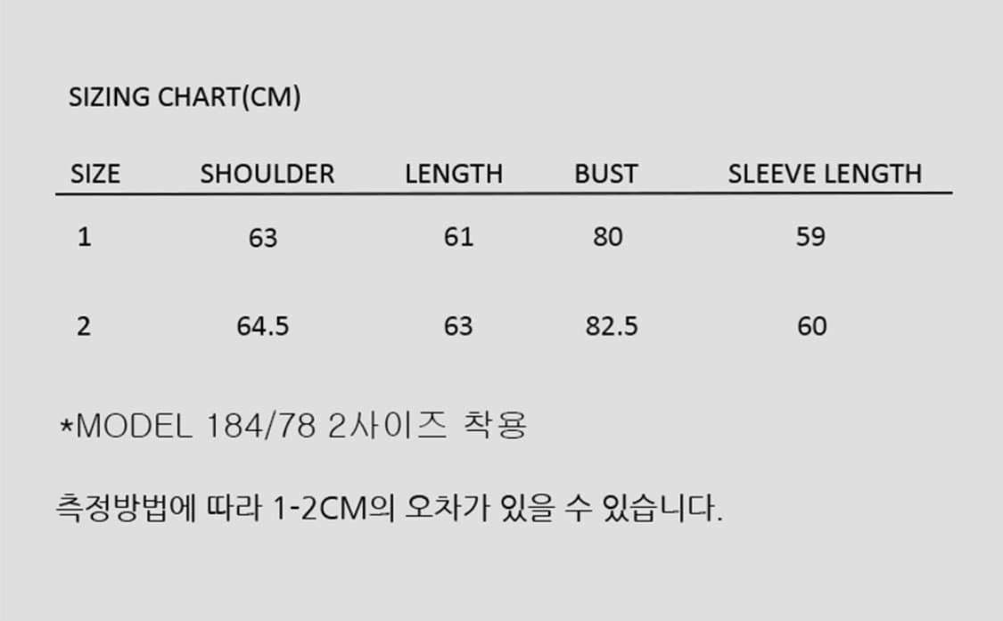 [새상품]논노드 모듈 와이어 자켓 2사이즈 상품이미지3