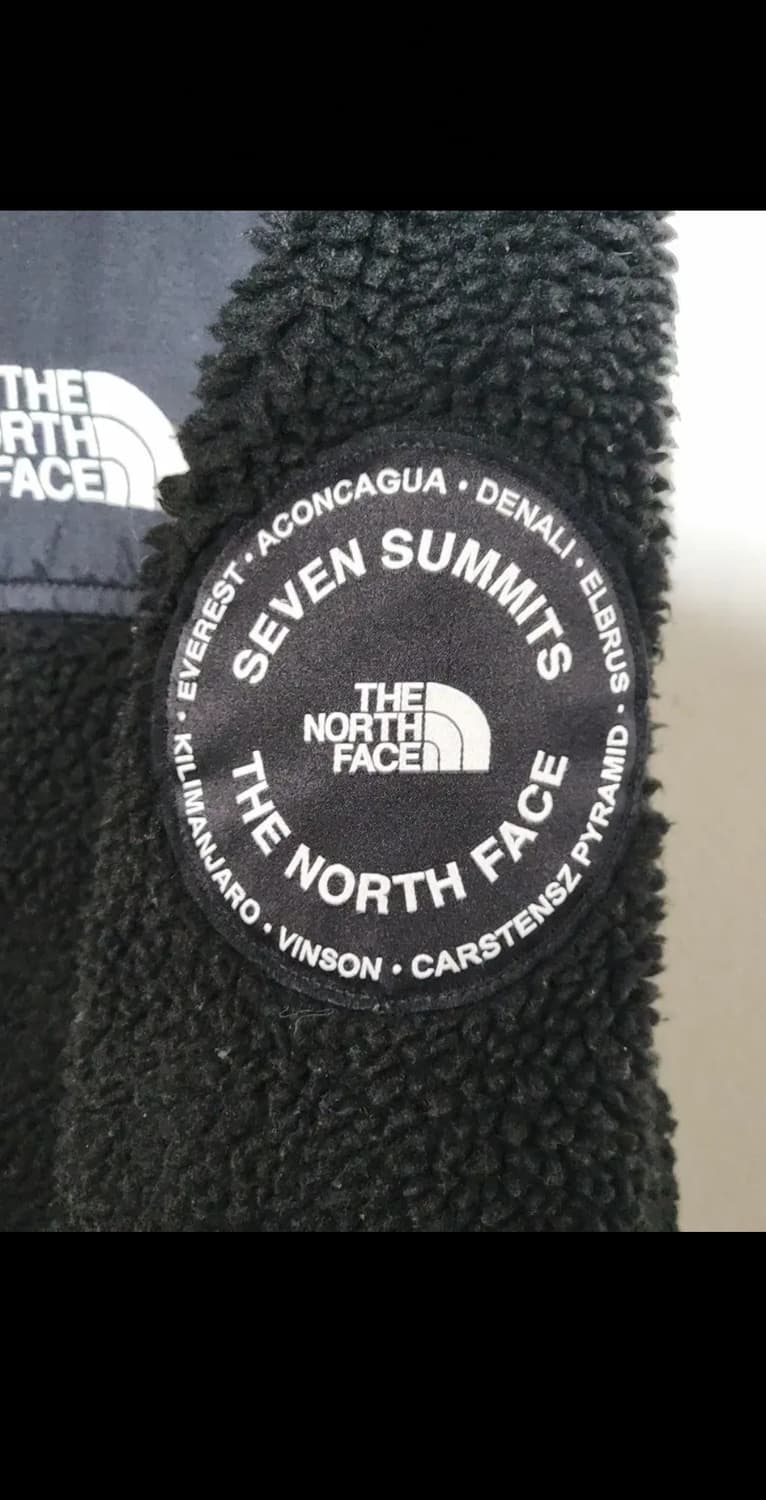 (L) 노스페이스 플리스 점퍼 블랙 뽀글이 후리스 자켓  상품이미지4