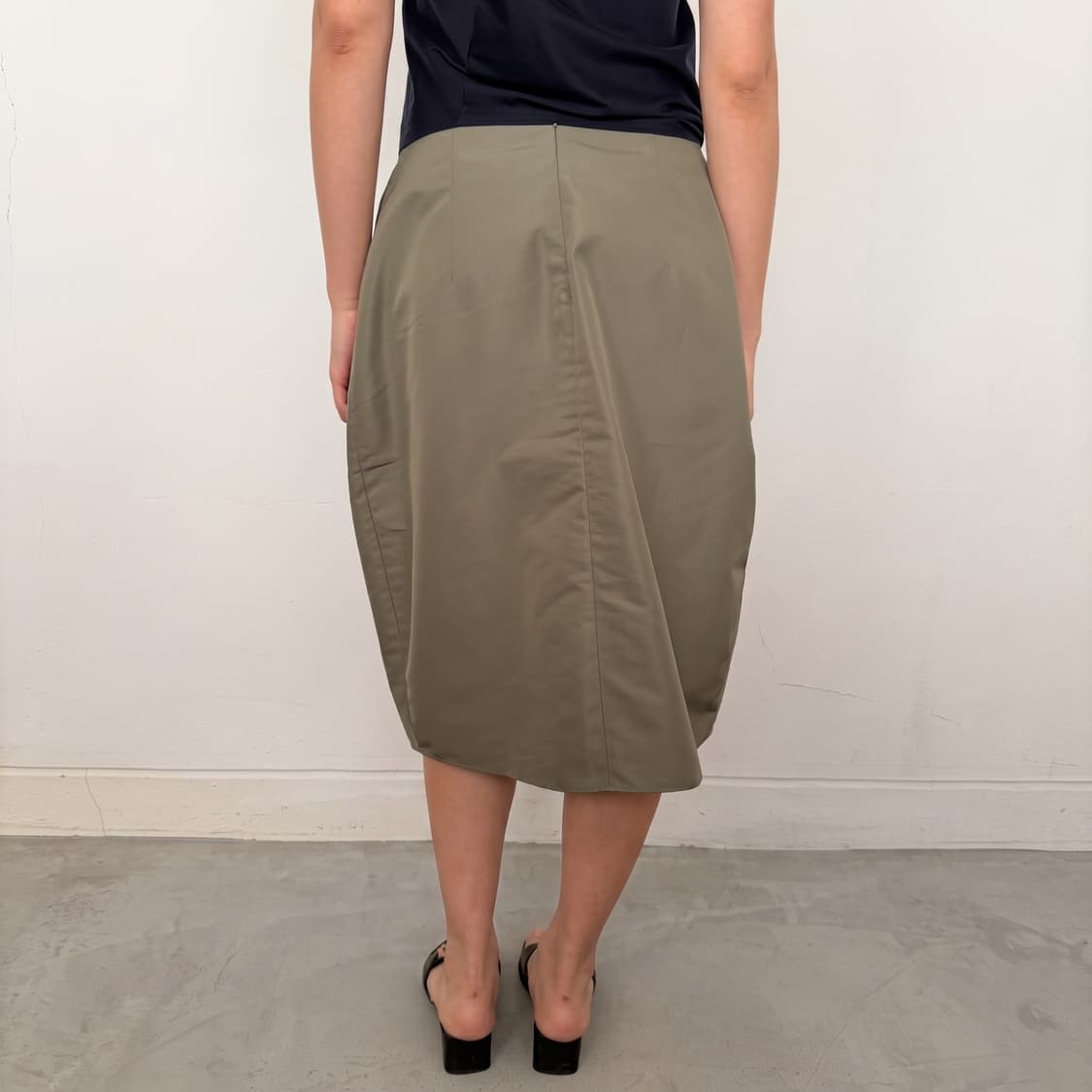 Jil Sander navy 미디스커트 ( 36 ) 상품이미지3