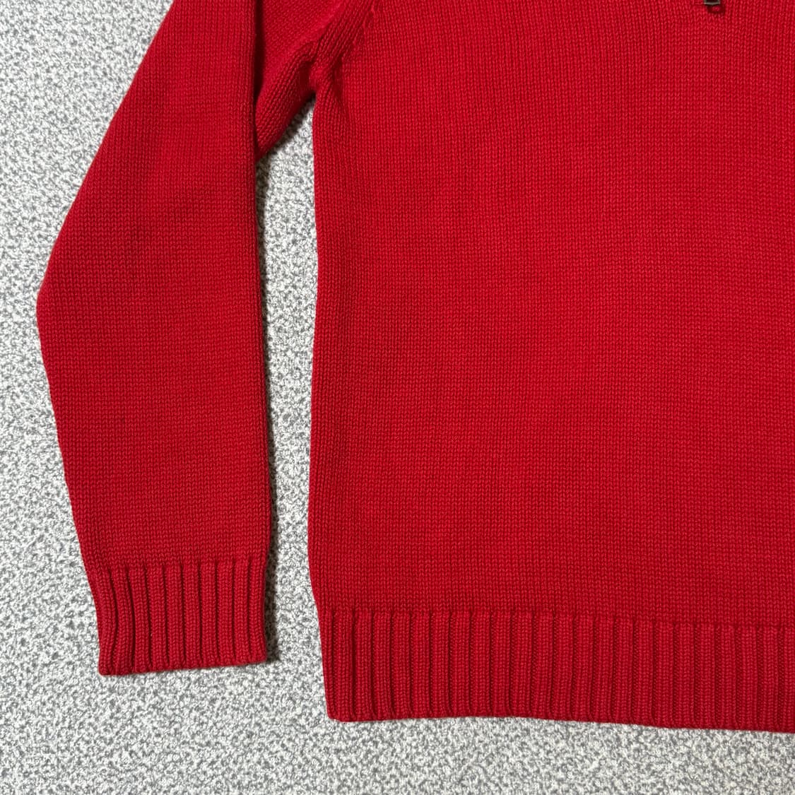 폴로 랄프로렌 반집업 니트 상품이미지7