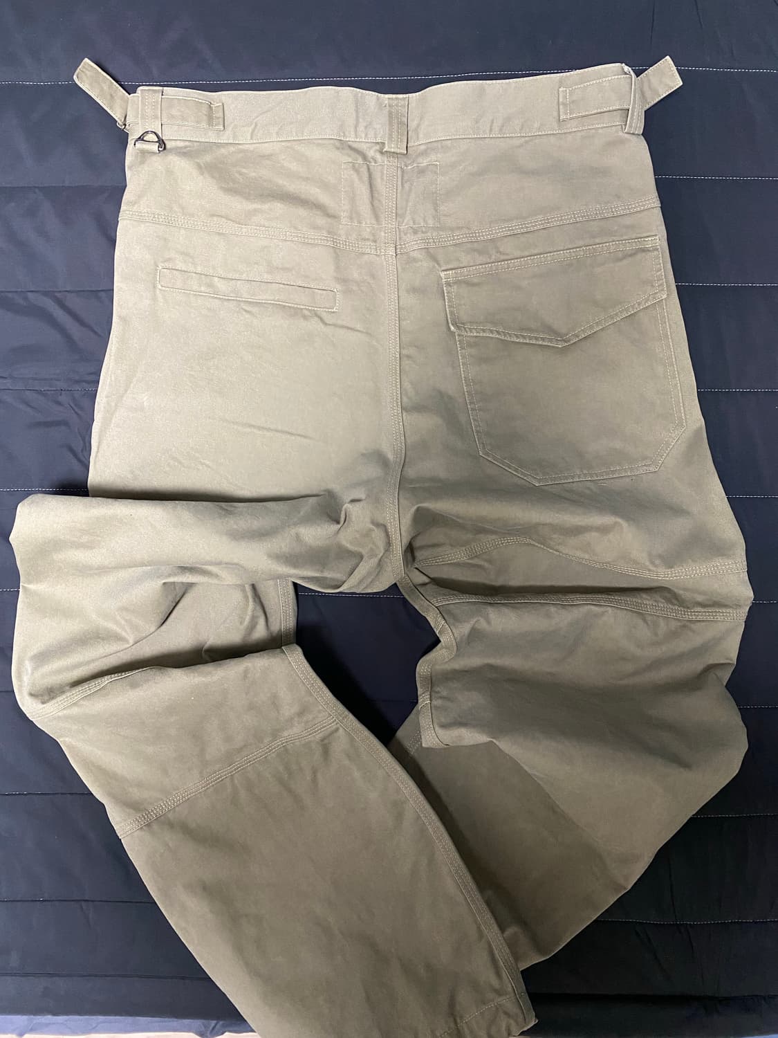 wapworks w117 로우 크로치 워크팬츠 베이지 상품이미지3