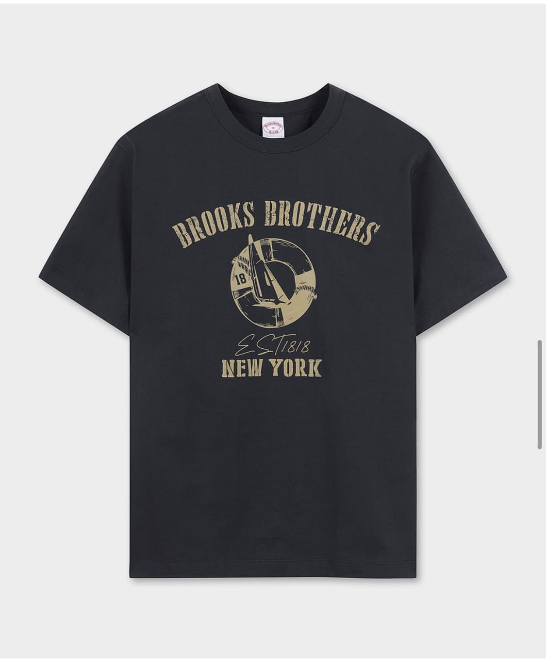 (새상품) 브룩스브라더스 네이비 반팔 티셔츠 S 상품이미지1