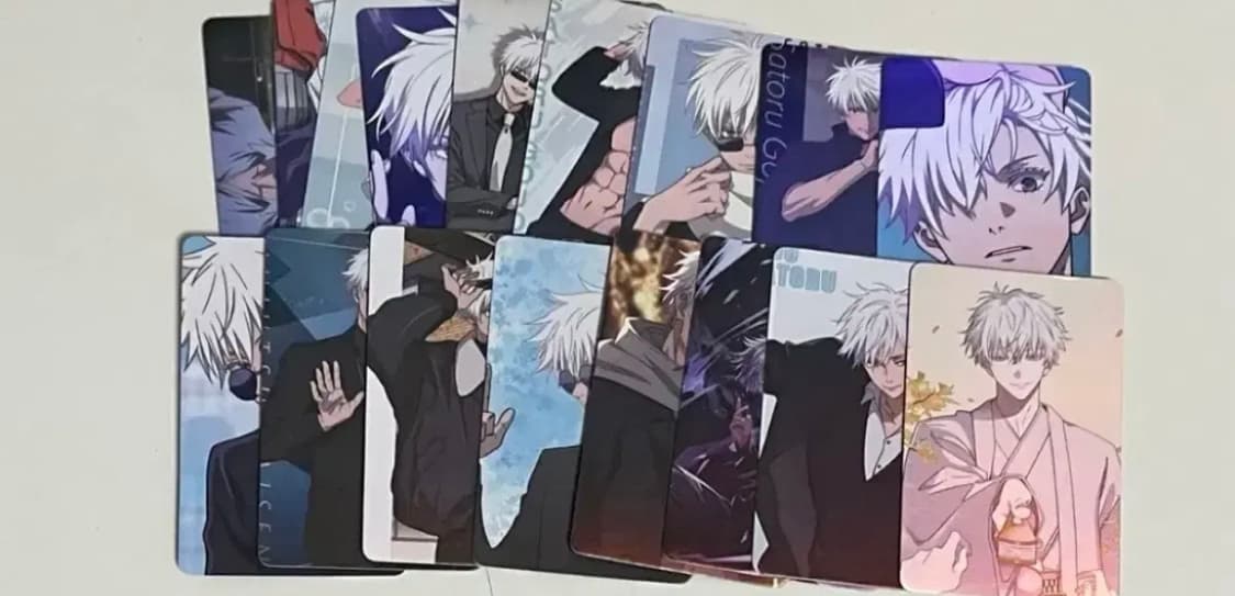 주술회전 고죠 사토루 스티커 & 포카 세트 상품이미지3