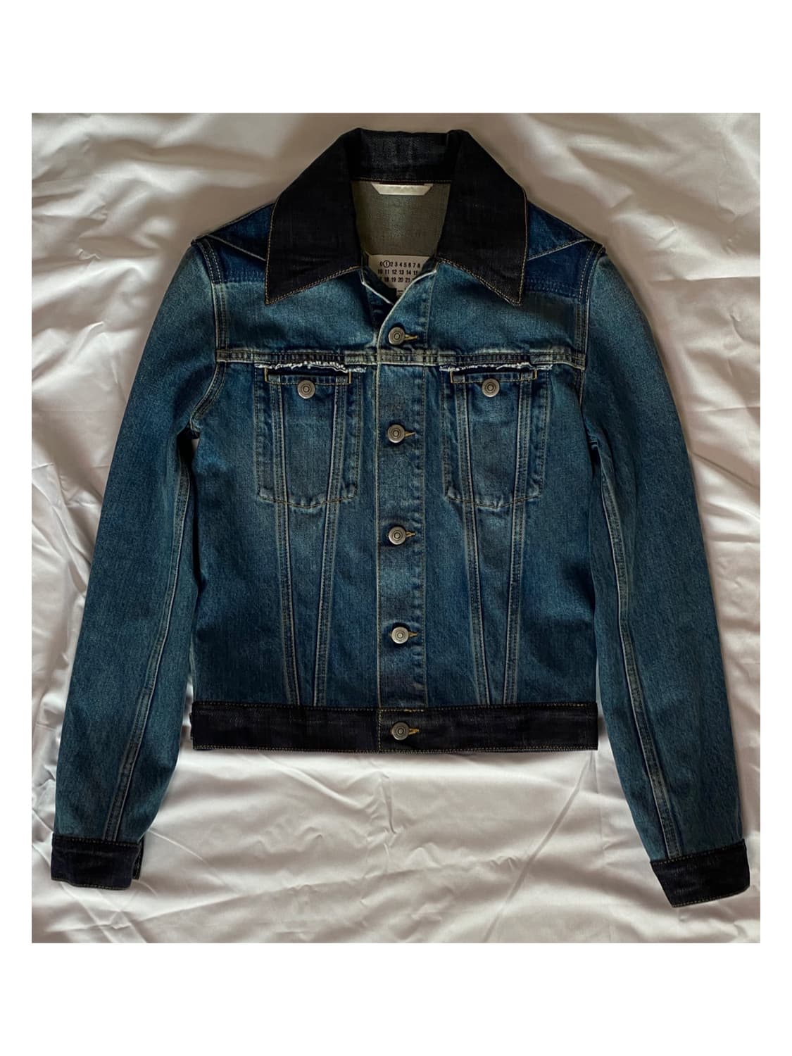 마르지엘라 백스티치 요크 데님 자켓 청자켓 아카이브 상품이미지2