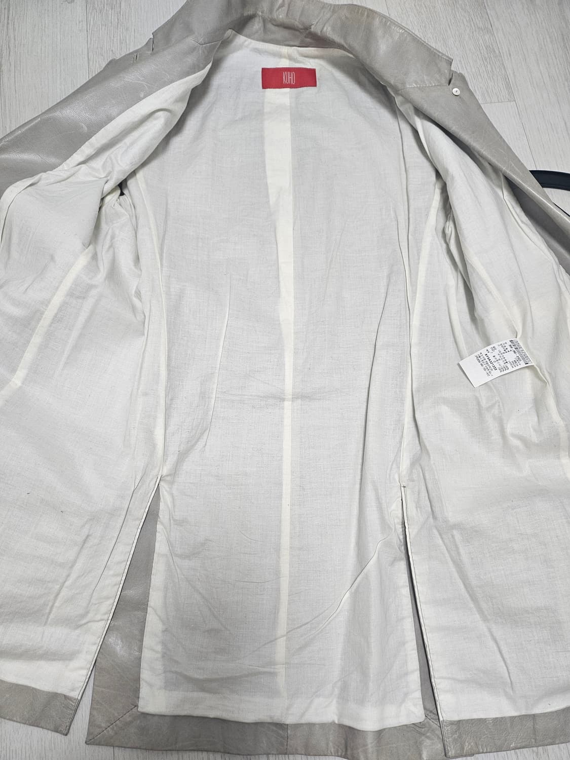 구호 양가죽쟈켓 사이즈55~66 상품이미지7