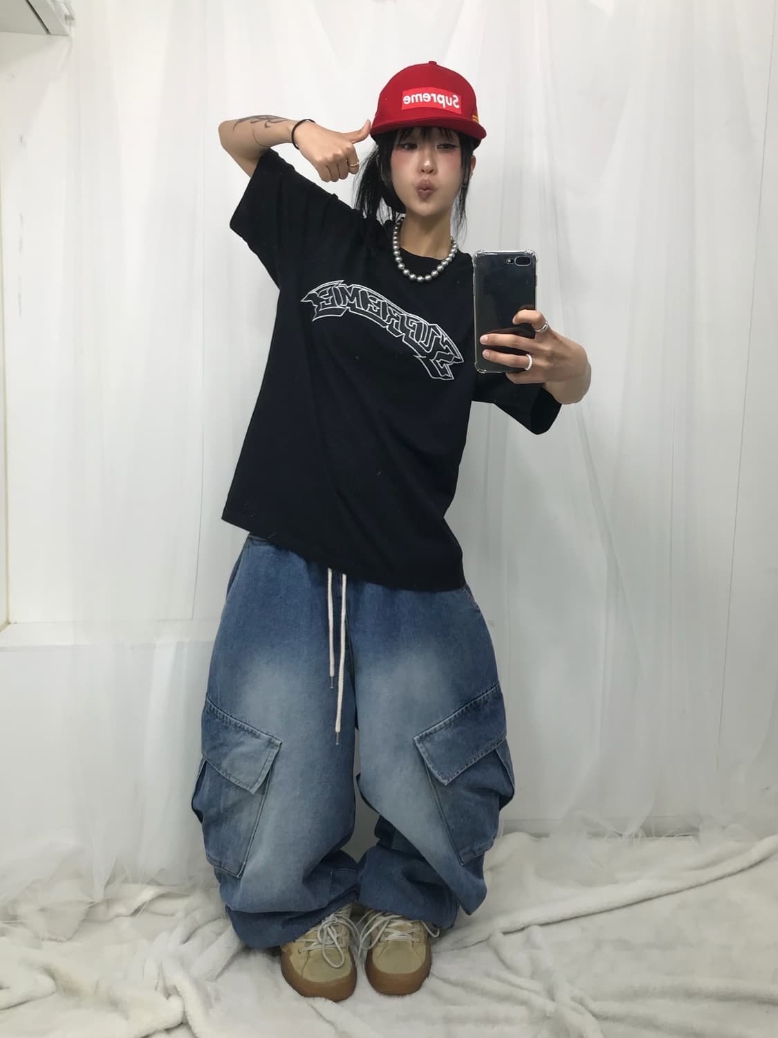 Supreme Applique Arc S/S Top - 22SS 상품이미지4