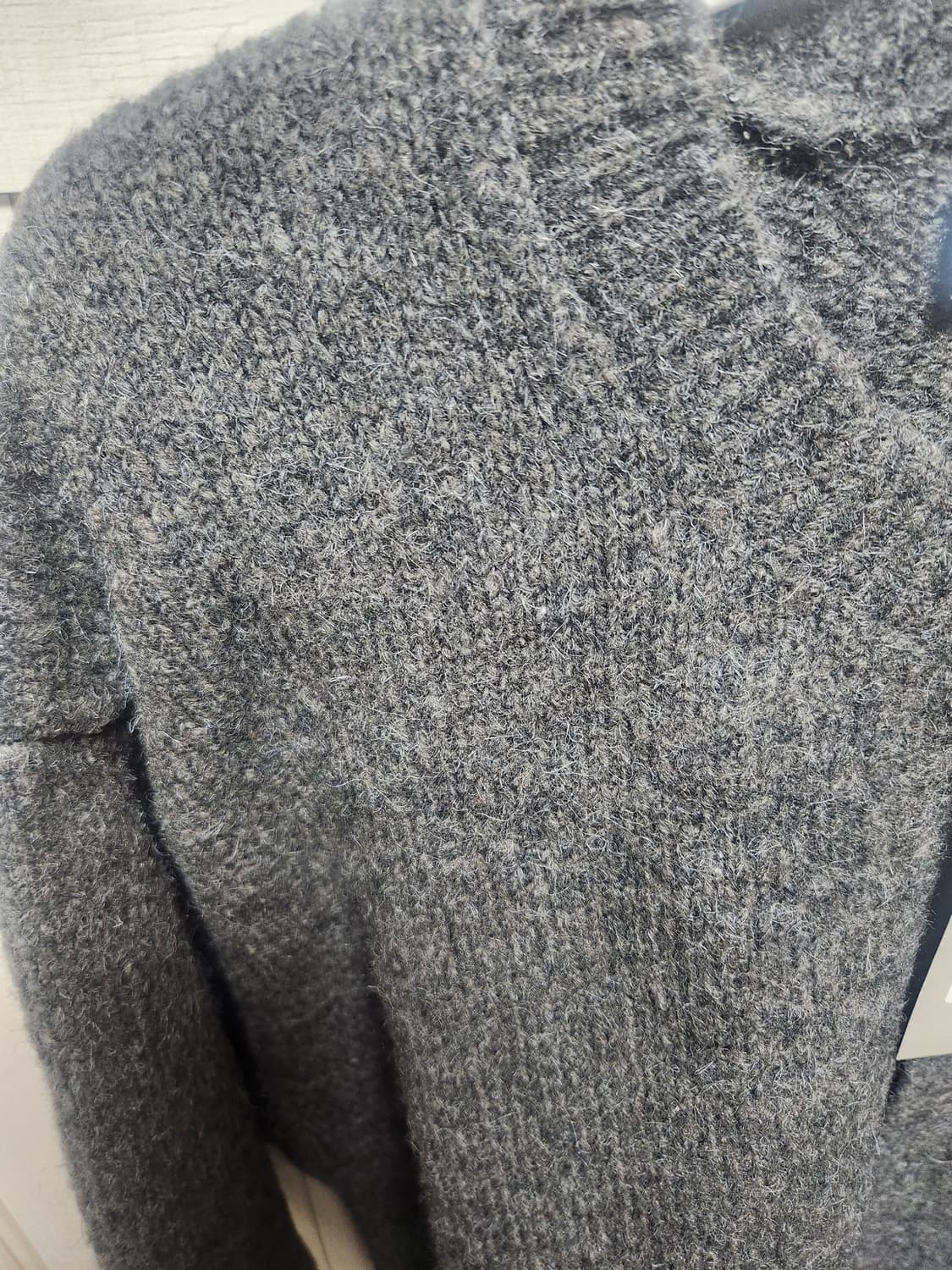 르마드 울 오버핏 라운드 가디건 2사이즈(새상품) 상품이미지3