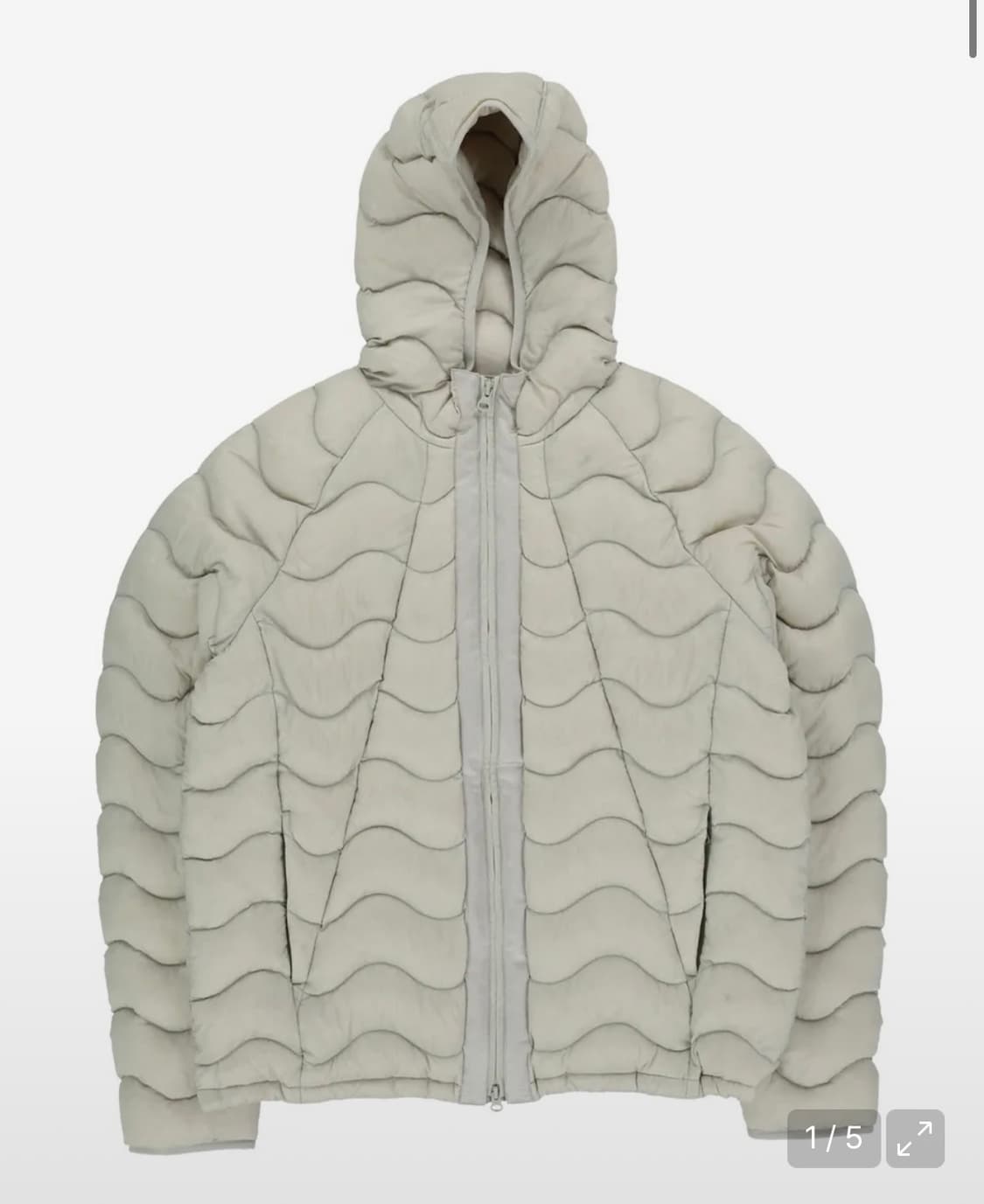 더콜디스트모먼트 웨이브 경량패딩 M 상품이미지1