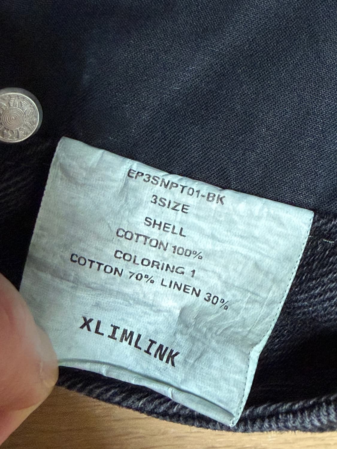 [3] Xlim EP.3 denim pants 상품이미지4