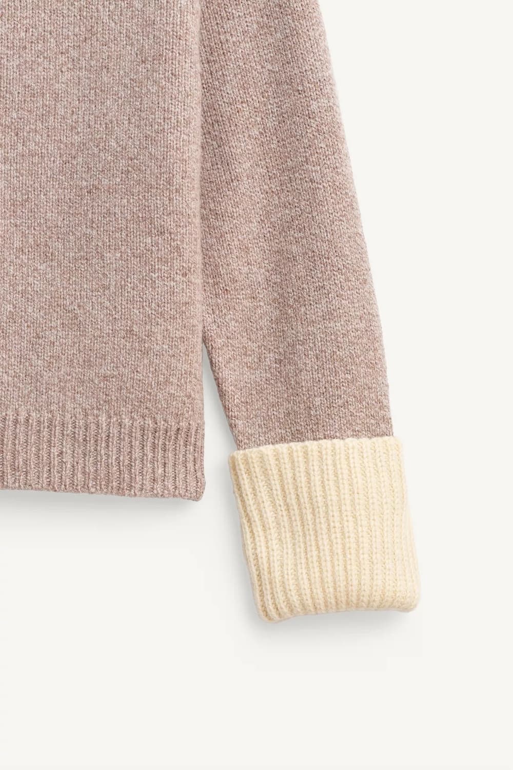 자라 리미티드 에디션 울 100% 버튼넥 스웨터 새상품 상품이미지4