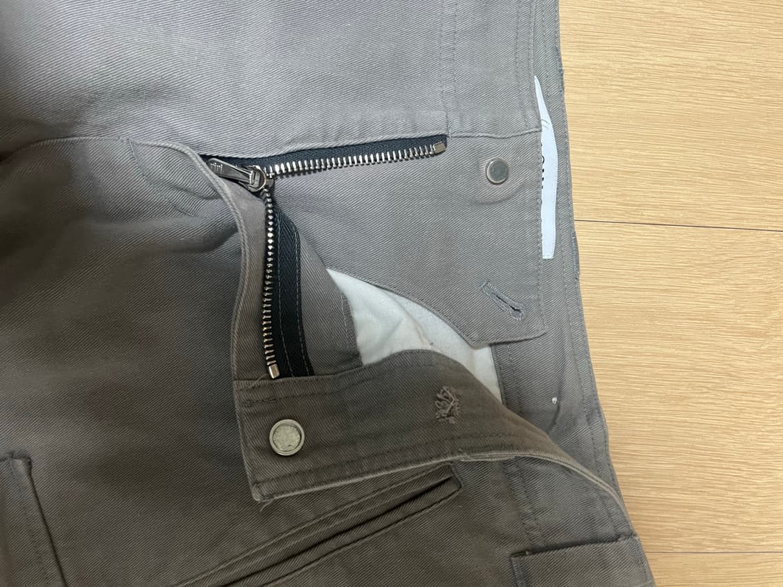 cmmawear 커마웨어 백지퍼 카고 팬츠 그레이 상품이미지9