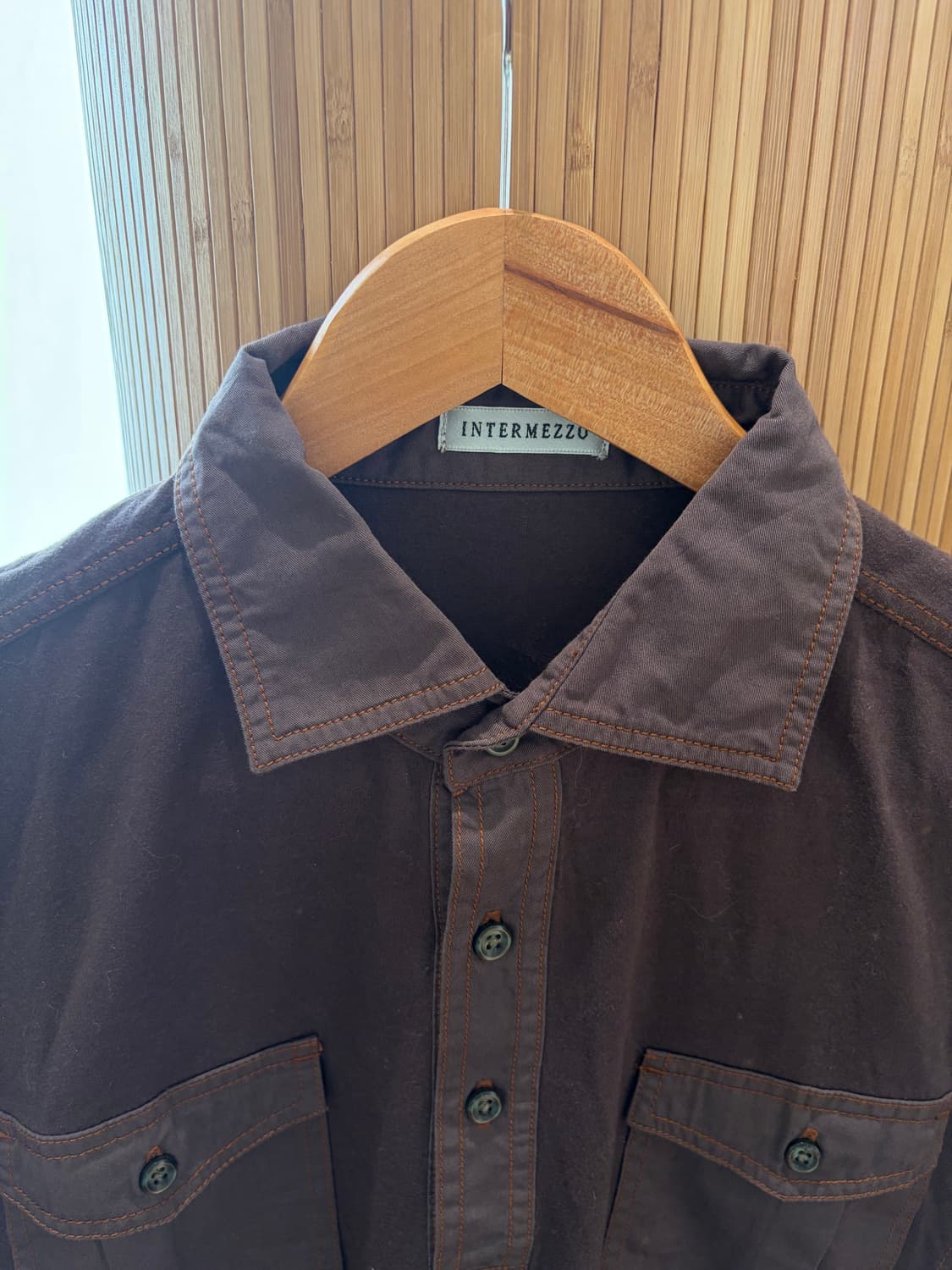 INTERMEZZO Collar T-shirt 상품이미지2