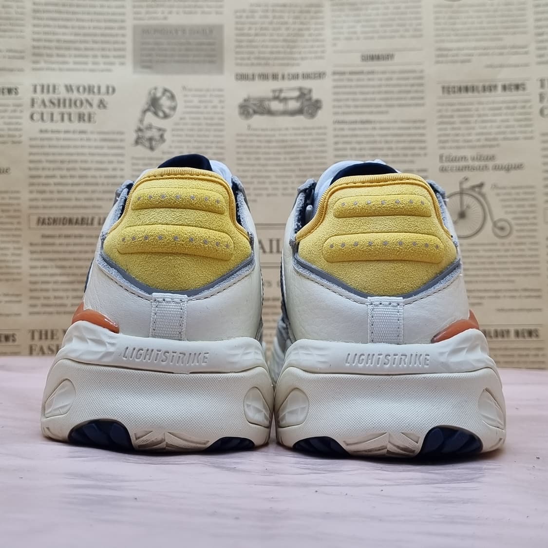 아디다스 나이트볼 크림 화이트 운동화 225 상품이미지4