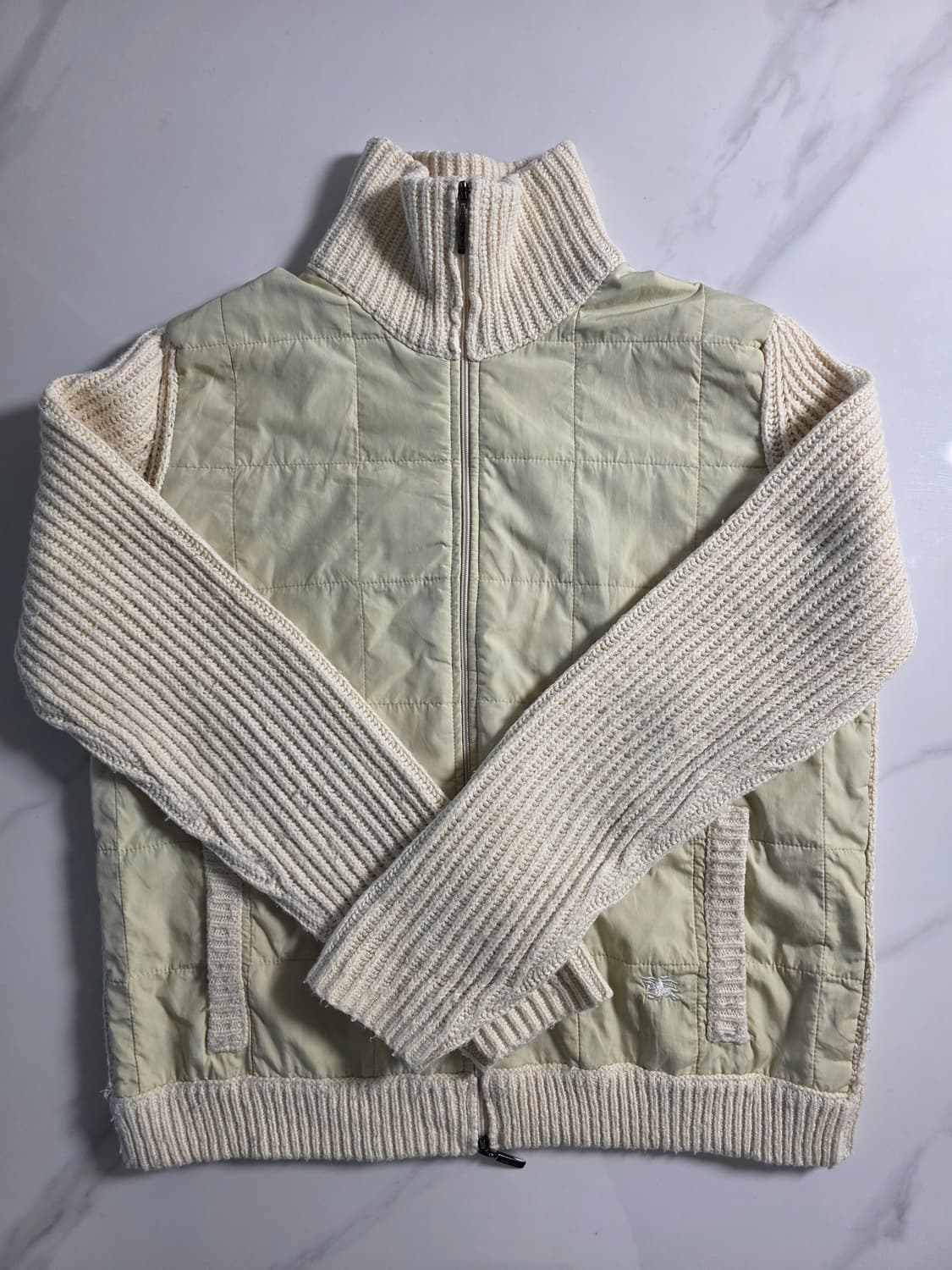 버버리 퀼팅 니트가디건 상품이미지9