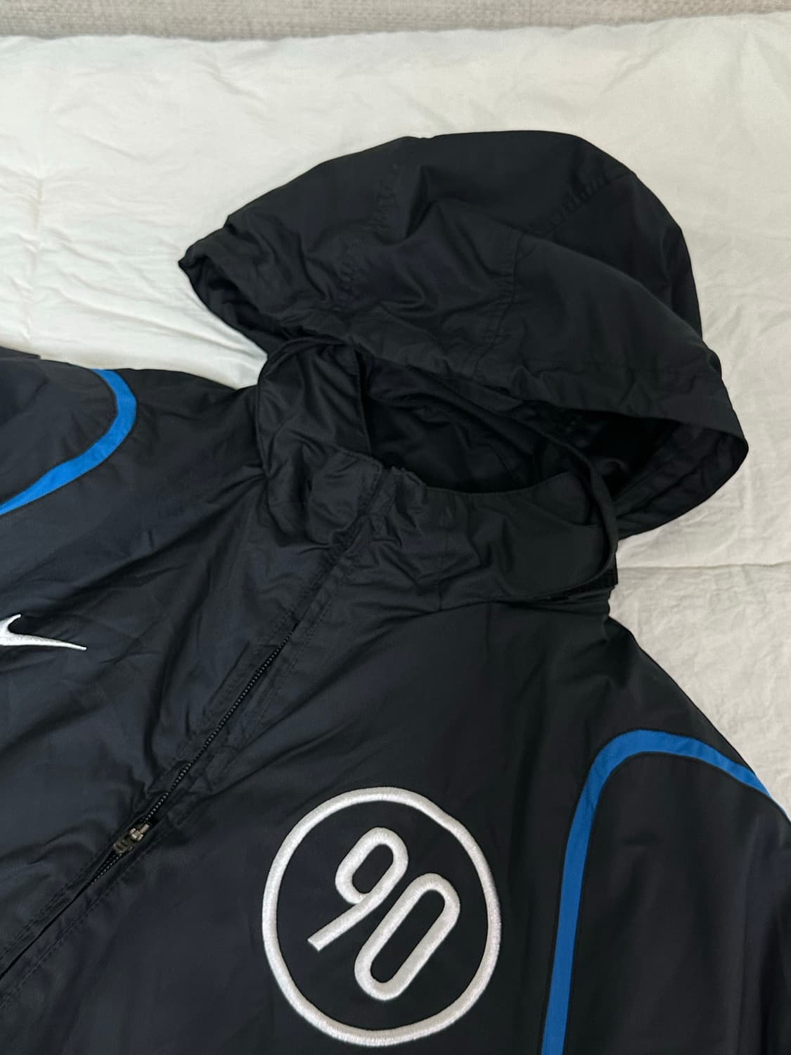 나이키 토탈90 파카 패딩바람막이 축구 유산소 라지  상품이미지10