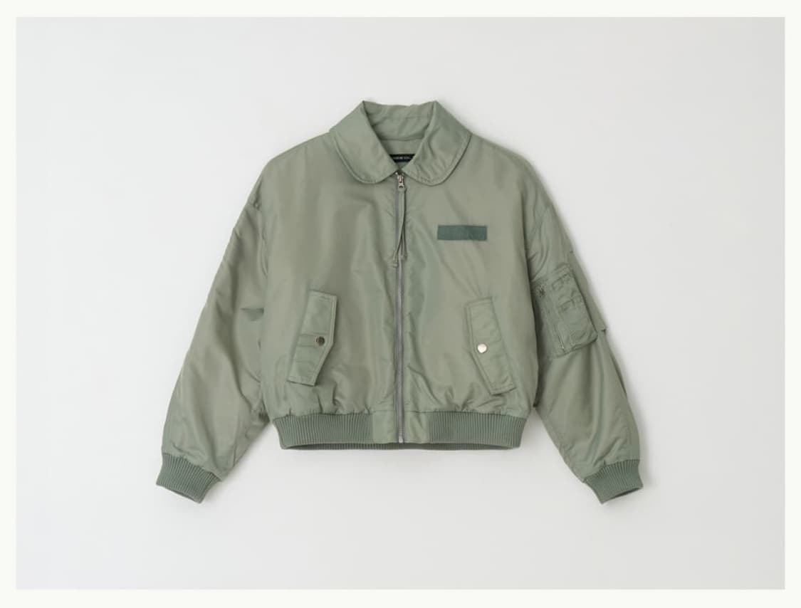 론론  BOMBER MA-1 JUMPER KHAK 상품이미지4