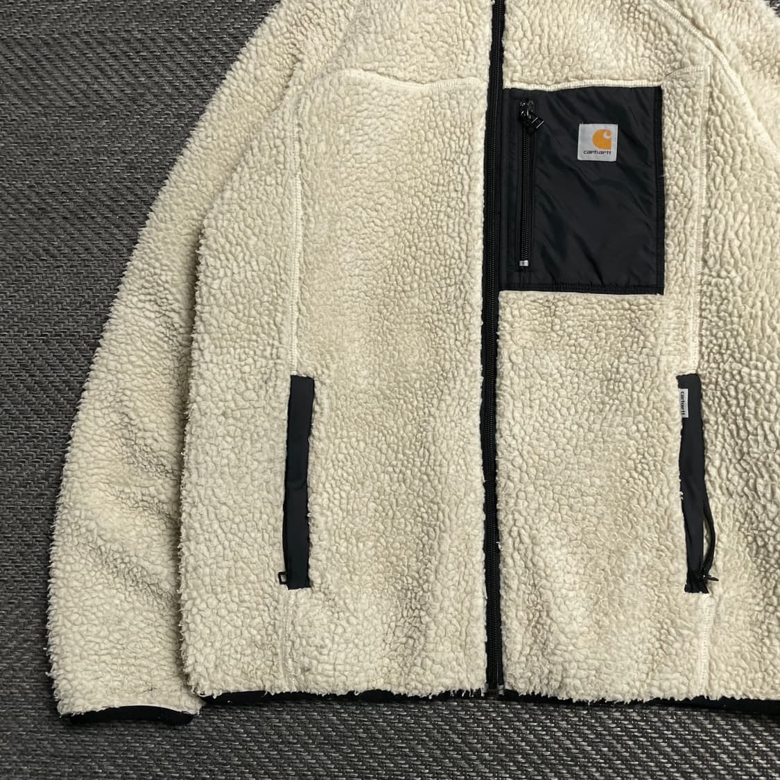 칼하트 WIP 패치 로고 쉐르파 플리스 자켓y 5420 상품이미지4