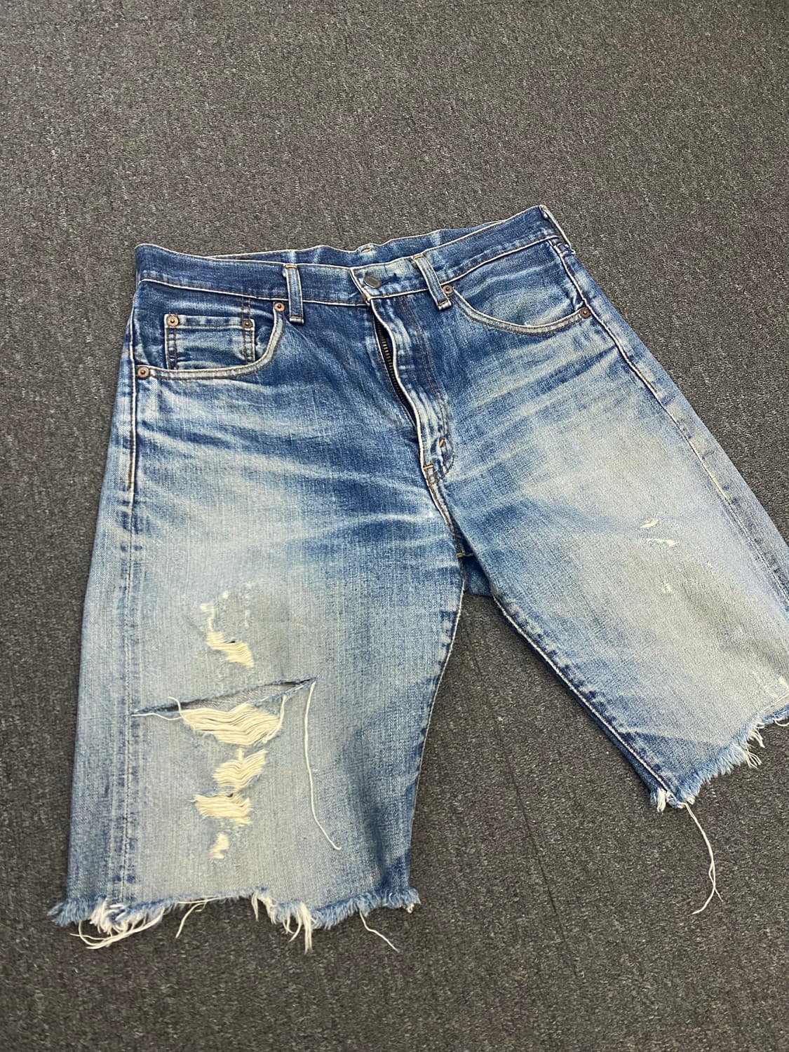 Levis 리바이스 502xx 데님 쇼츠 상품이미지3