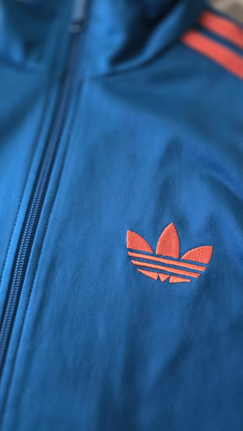 아디다스 구형 파이어버드 블루 트랙탑 져지 상품이미지3