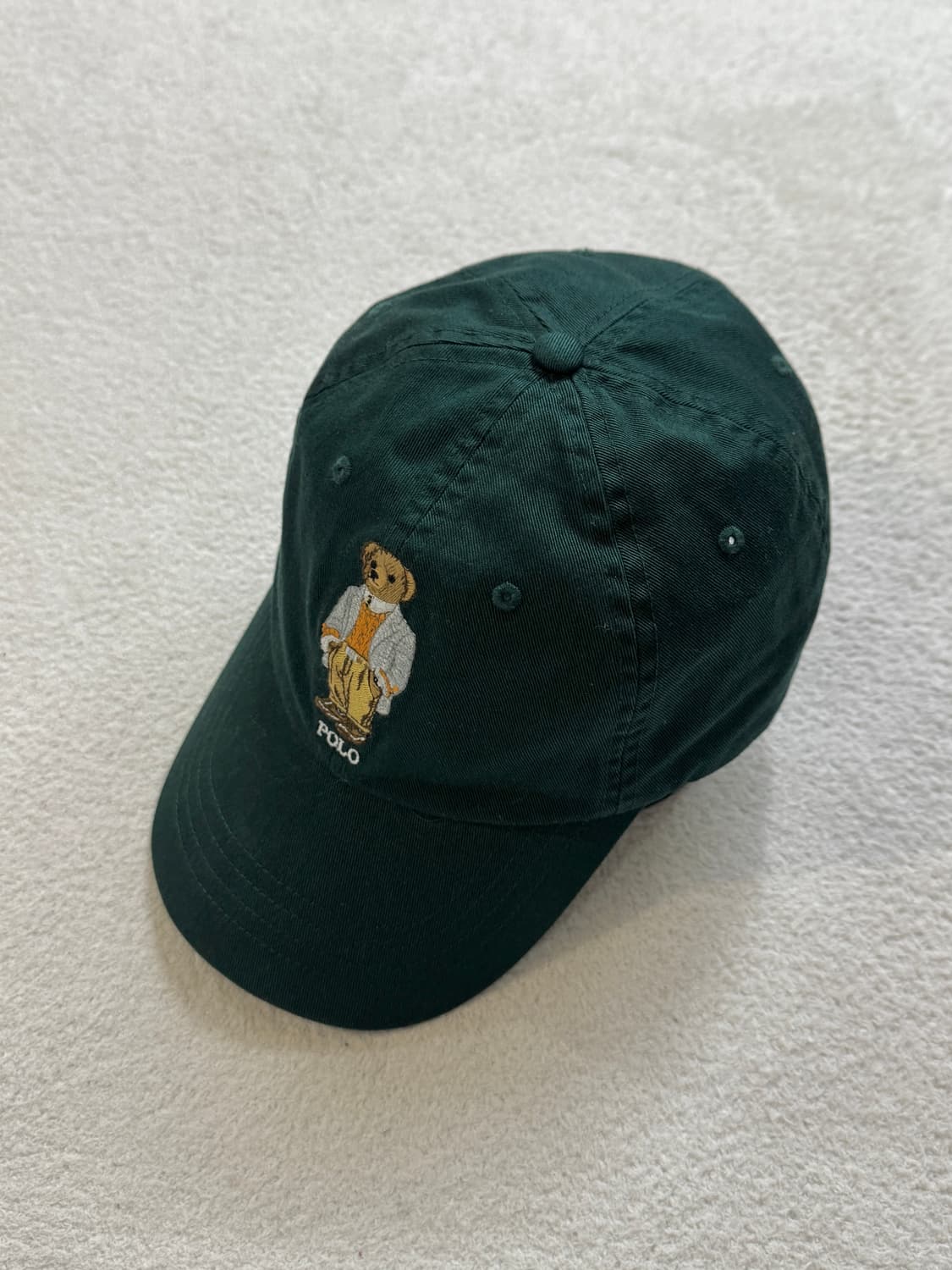 QR 폴로 베어 볼캡 모자 상품이미지3