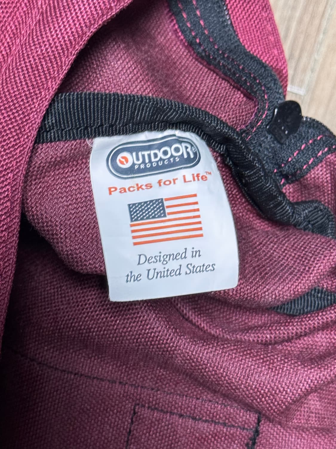 아웃도어 와인색 보스턴백 상품이미지4