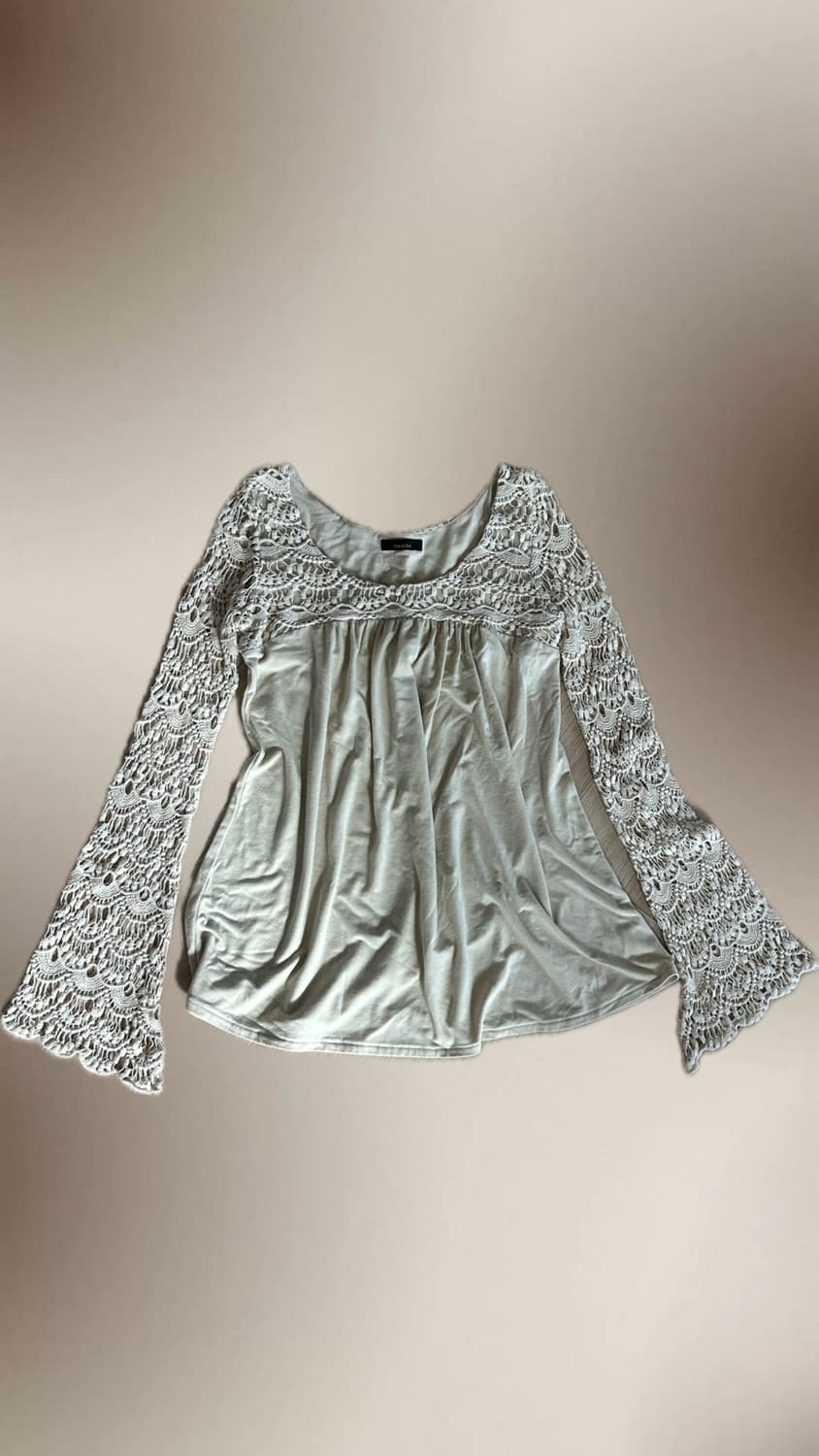 오리엔탈 페어리 무드 크로셰 롱슬리브 상품이미지1