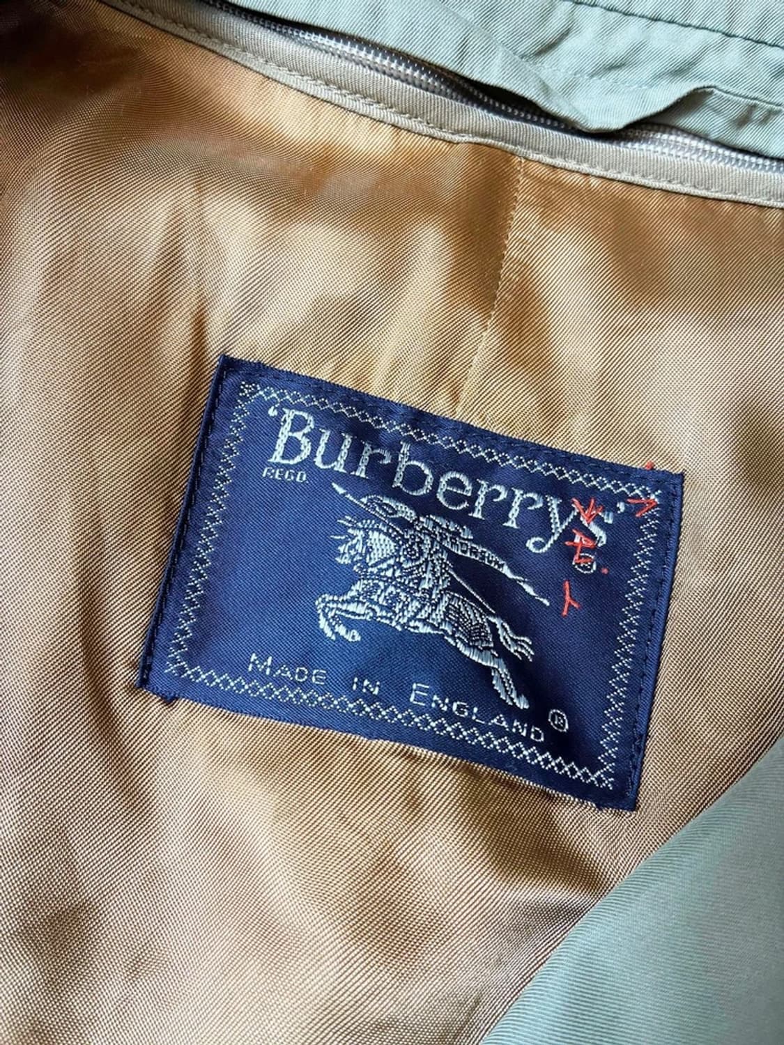 버버리 90's 재팬 노바체크 안감 트렌치 코트 PN7219 상품이미지9