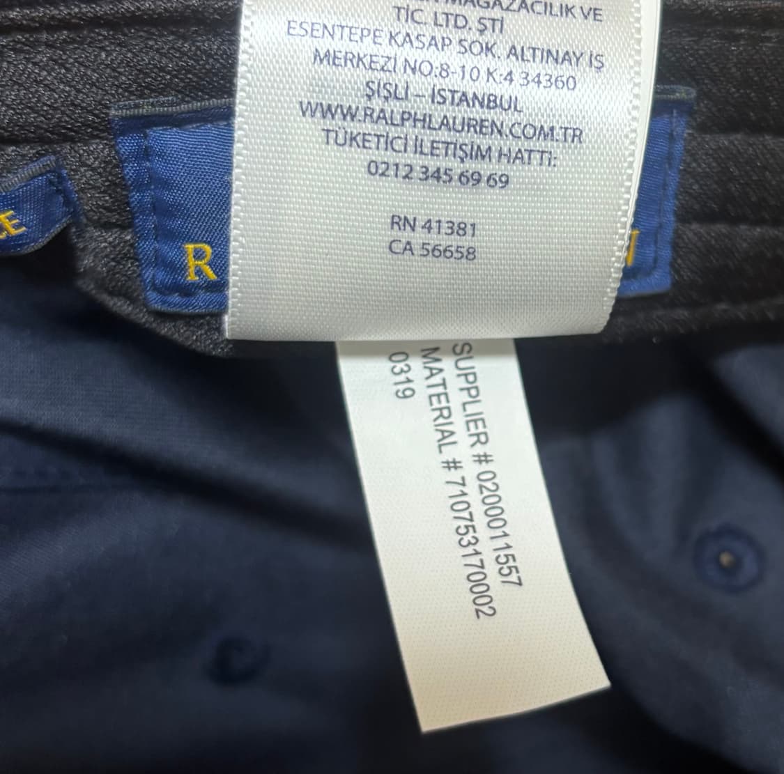 폴로 랄프로렌 네이비 볼캡 모자 상품이미지3