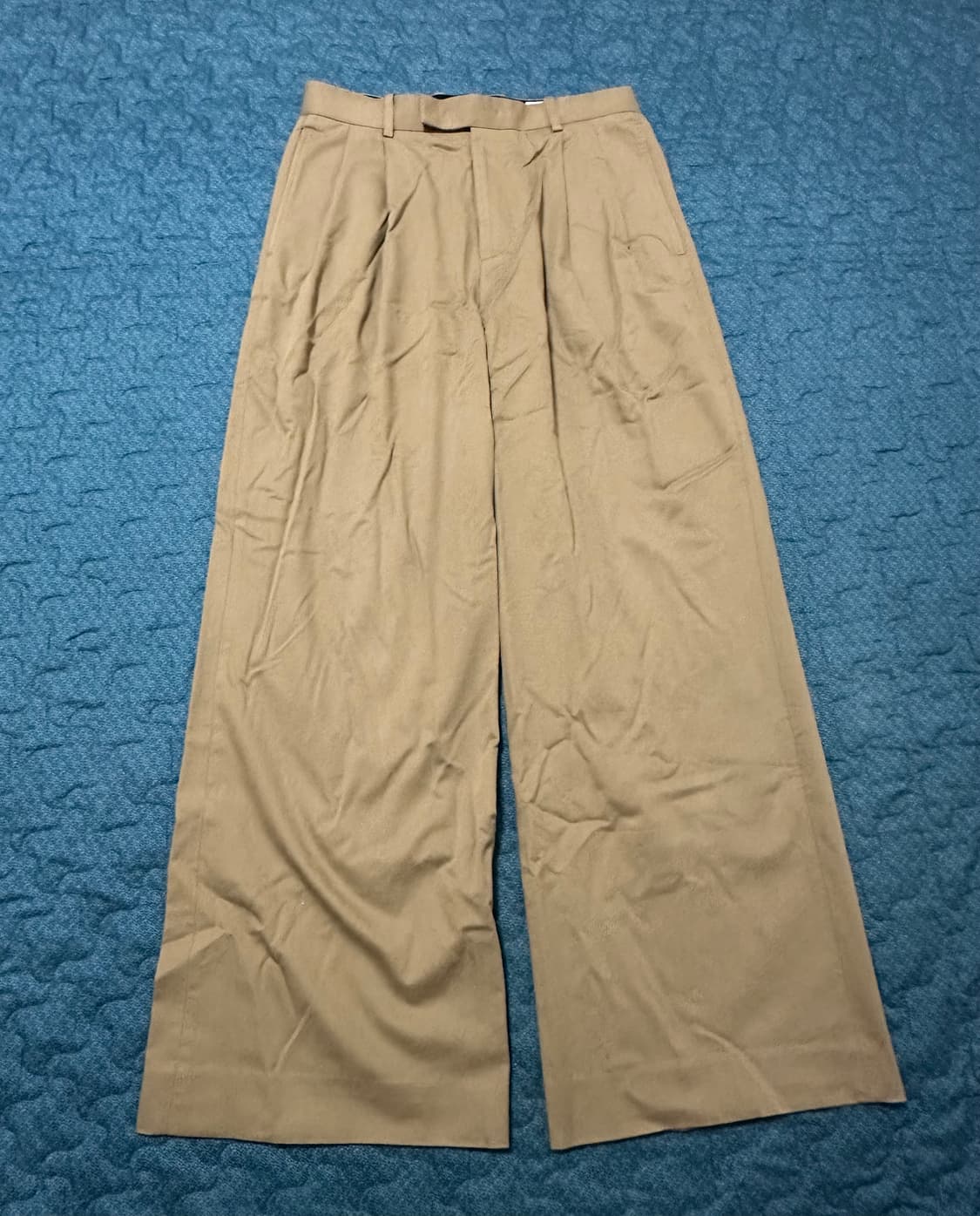 [30] 토니웩 코튼 텐셀 더블 플리츠 팬츠 상품이미지1