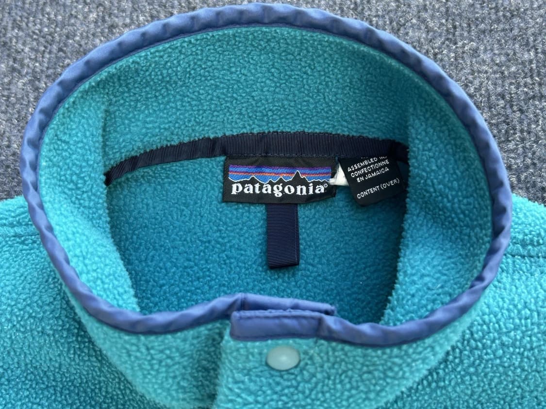 00s 파타고니아 신칠라 스냅-T 청록/네이비 자메이카 상품이미지3