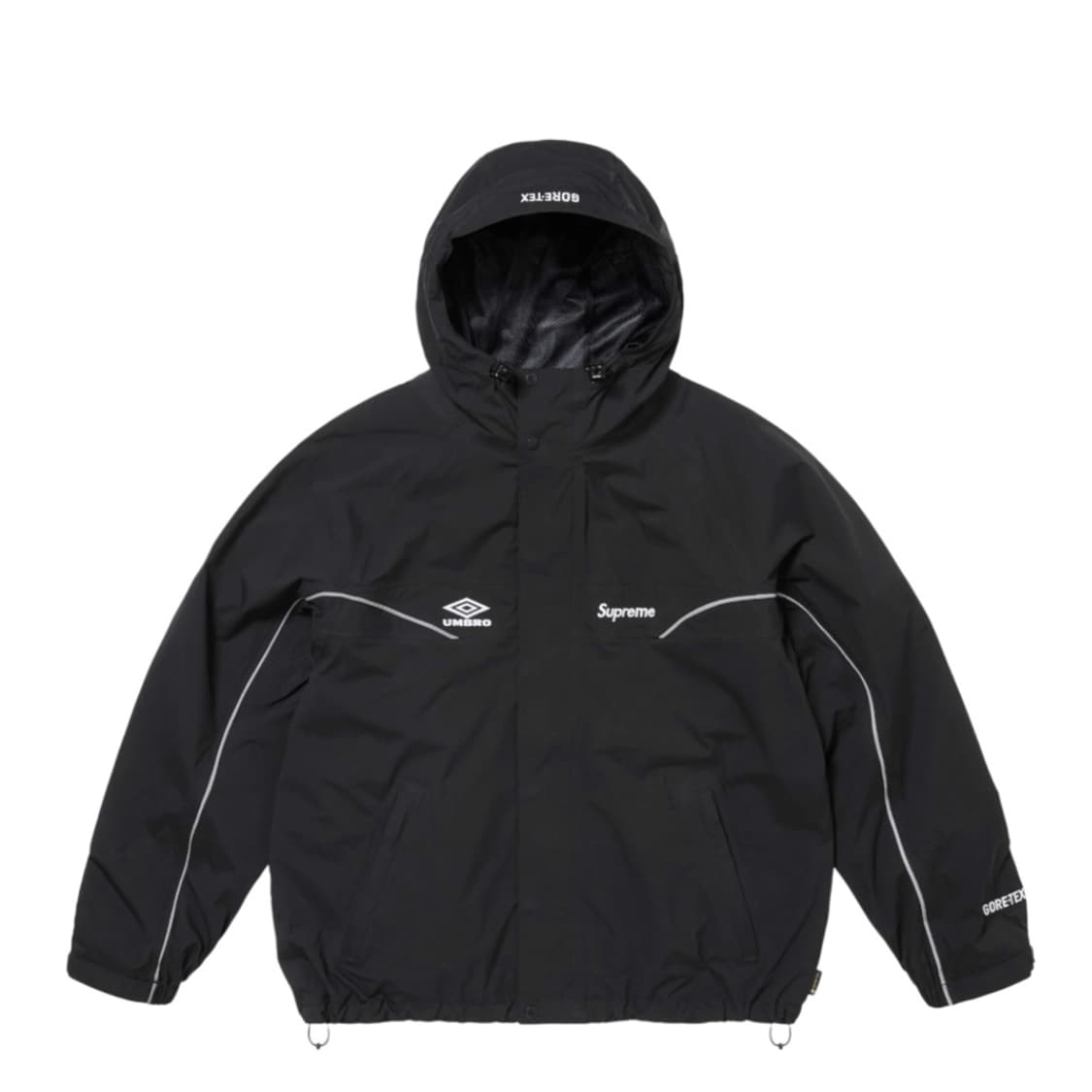 슈프림 x 엄브로 고어텍스 후드 자켓 블랙 - 25SS Supreme x 상품이미지1